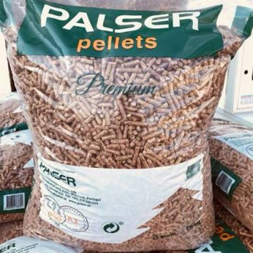 Pelety Palser 6 mm – paleta 975 kg (65 pytlů × 15 kg)