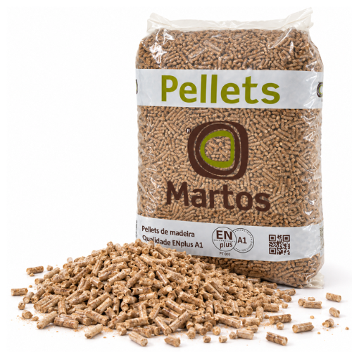 Pelety MARTOS ENplus A1 – paleta 975 kg (65 × 15 kg)