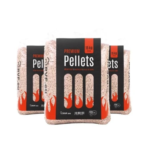 Smrkové pelety Premium ENplus A1 6 mm – paleta 1 050 kg