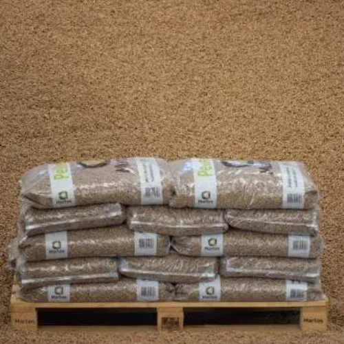 Pelety MARTOS ENplus A1 – paleta 975 kg (65 × 15 kg)
