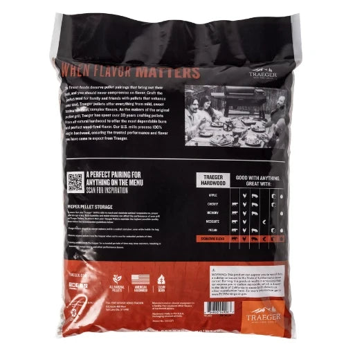 Grilovací pelety Traeger Signature Blend FSC – paleta 630 kg (70 × 9 kg)
