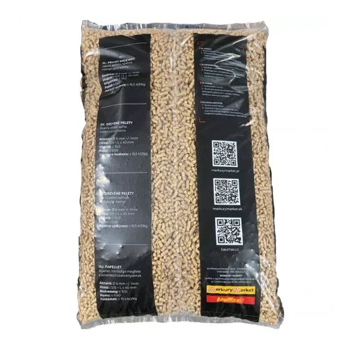 Borovicové pelety Premium A1 – paleta 1 050 kg (70 × 15 kg)