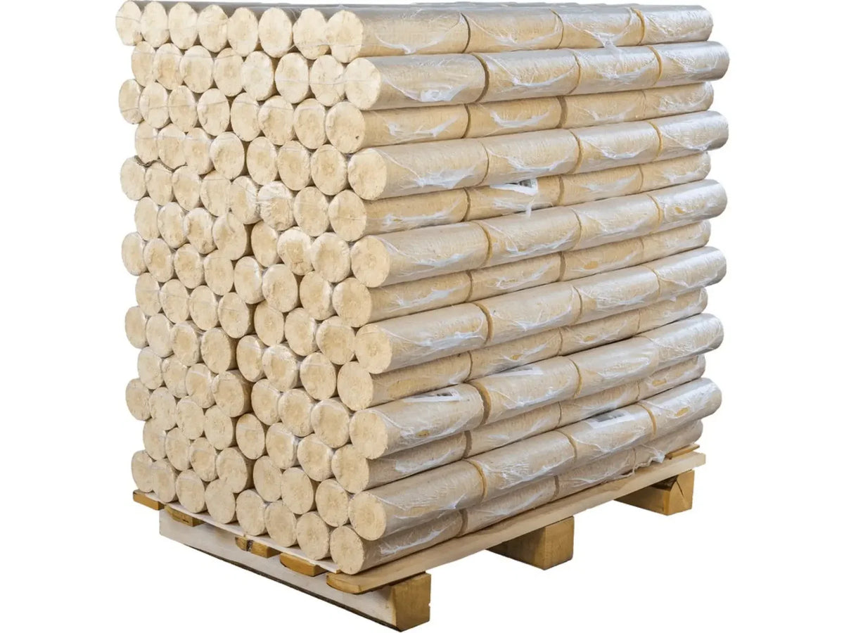 Smrkové brikety BIOMAC Energo Top – paleta 1 040 kg (104 × 10 kg)